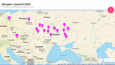 Карта місцевих стратегій – 2030