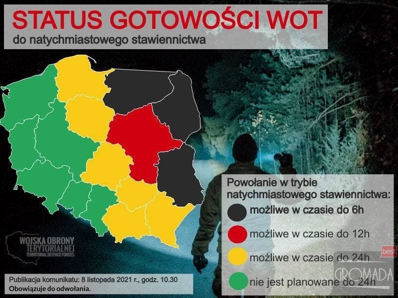 Польща привела у бойову готовність Збройні Сили через ситуацію на кордоні з Білоруссю ВІДЕО
