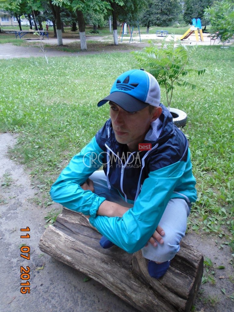 Фото злодюжки переселенця який в Градизьку поцупив горілку та шашлик