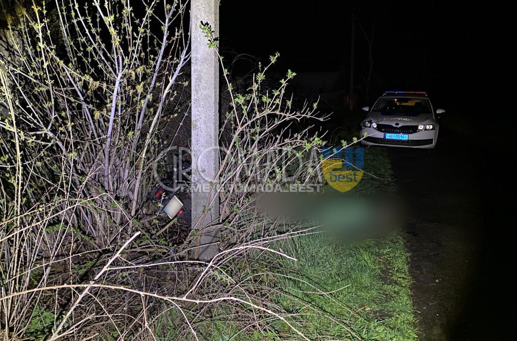 В селі Романівка на Глобинщині в ДТП загинув мотоцикліст